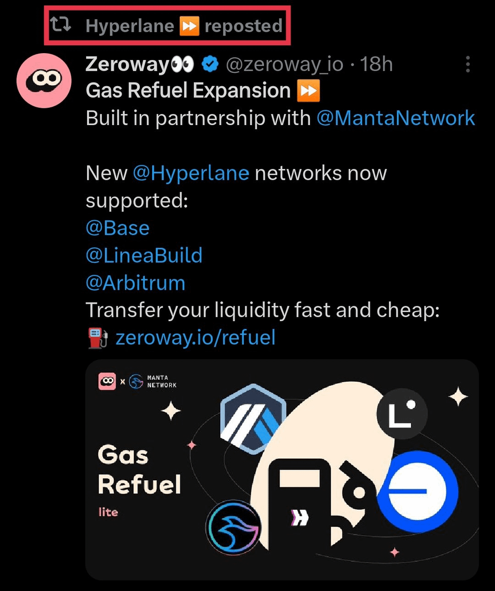 Insightful tweet media