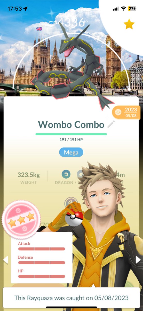 WithH23's tweet photo. @Instinct_Will I'll take any opportunity to flex my rayquaza 🫡 https://t.co/mbaiKFnvgs