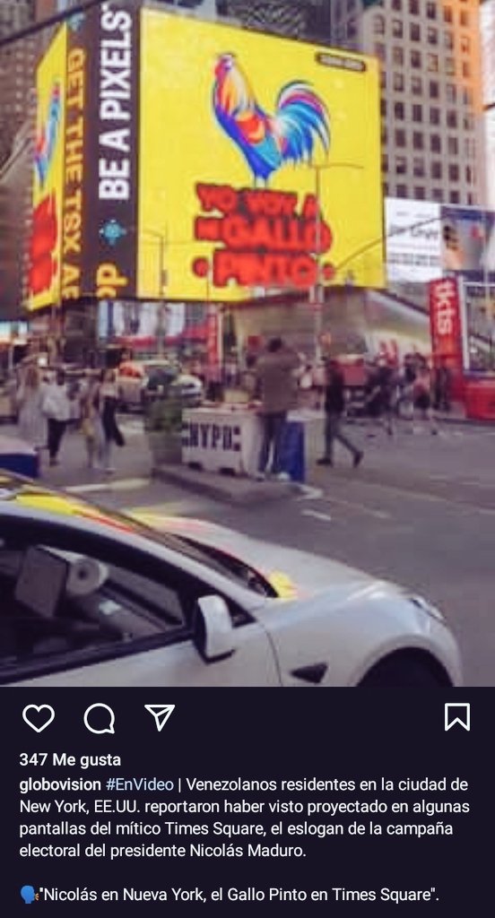 tsocorro1982's tweet photo. #Bonovacacionesparapensionados Será que utilizaron el Bono de los viejitos para pagar la publicidad en New York City? https://t.co/dCIqLhtnHp