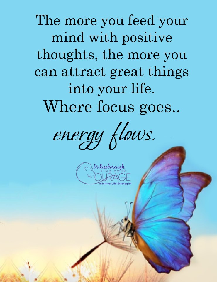 LifeWithJohn's tweet photo. The more you feed your mind with positive thoughts,
the more you can attract great things into your life.
Where focus goes...
Energy flows. https://t.co/4J6qAyIvDy