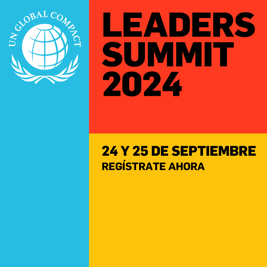 Pacto Global de la ONU - Red México (@pactoglobalmx) on Twitter photo ¡Última días para boletos early bird! 🐣⏳
Acompáñanos en el Leaders Summit ‘24 en Nueva York. Aprende de los mejores en sostenibilidad y transforma tu negocio con <a href="/UN/">United Nations</a> Global Compact.
📅 24-25 de septiembre
📍 Javits Convention Center
events.unglobalcompact.org/leaderssummit2… ¡Última días para boletos early bird! 🐣⏳
Acompáñanos en el Leaders Summit ‘24 en Nueva York. Aprende de los mejores en sostenibilidad y transforma tu negocio con <a href="/UN/">United Nations</a> Global Compact.
📅 24-25 de septiembre
📍 Javits Convention Center
events.unglobalcompact.org/leaderssummit2…