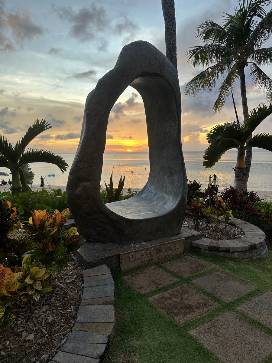 databuoycenter's tweet photo. 🌏 Where in the world is NDBC? It’s Guam today! Our team of technicians are off to service tsunami stations and a line of our climate array aka TAO stations. Check out the photos they snapped before they left! #NDBCAtSea https://t.co/9DfuOIGWEg