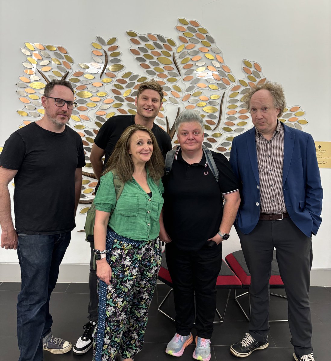 The News Quiz (@thenewsquiz) on Twitter photo The final episode of the current series is on in 30 mins!
We’re talking
🤴
🇺🇸
🏴
⚽️
🏊♀️
<a href="/ZaltzCricket/">Andy Zaltzman</a> was joined in Nottingham by <a href="/lucyportercomic/">Lucy Porter</a>, <a href="/hugorifkind/">Hugo Rifkind</a>, <a href="/scottbcomedyuk/">Scott Bennett - on tour 2025!</a> & Susie McCabe
Written by AZ with <a href="/MikeShephard/">Mike Shephard</a>, Rebecca Bain, Lizzy Mansfield and <a href="/ChristinaRiggs9/">Christina Riggs</a> The final episode of the current series is on in 30 mins!
We’re talking
🤴
🇺🇸
🏴
⚽️
🏊♀️
<a href="/ZaltzCricket/">Andy Zaltzman</a> was joined in Nottingham by <a href="/lucyportercomic/">Lucy Porter</a>, <a href="/hugorifkind/">Hugo Rifkind</a>, <a href="/scottbcomedyuk/">Scott Bennett - on tour 2025!</a> & Susie McCabe
Written by AZ with <a href="/MikeShephard/">Mike Shephard</a>, Rebecca Bain, Lizzy Mansfield and <a href="/ChristinaRiggs9/">Christina Riggs</a>