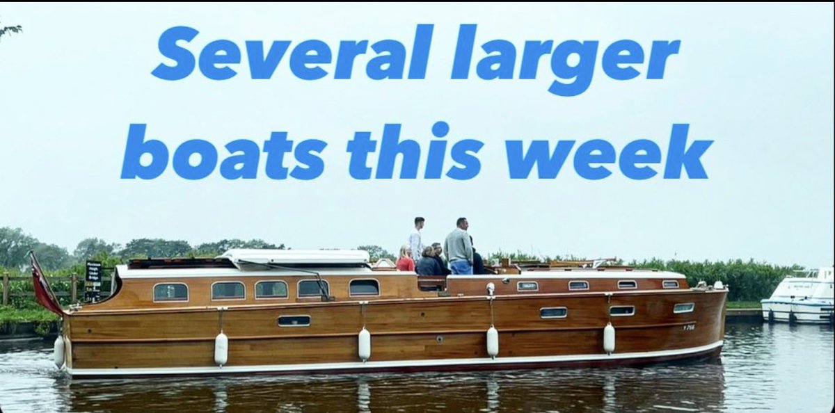 Several larger boats this week
youtu.be/sXWjiVzmGlo 
#boating #jamieoliver #holidayseason