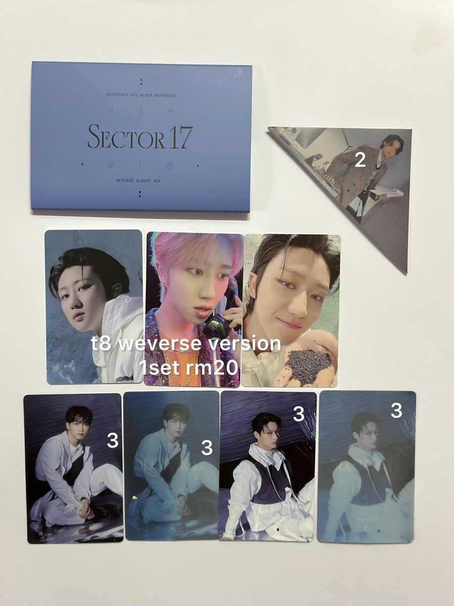 peachysunple's tweet photo. wts seventeen pcs (price in pics)

jeonghan mingyu tie

#pasarseventeen #pasarseventeenmy #pasarsvt #pasarsvtmy https://t.co/LbRYiGrUAx