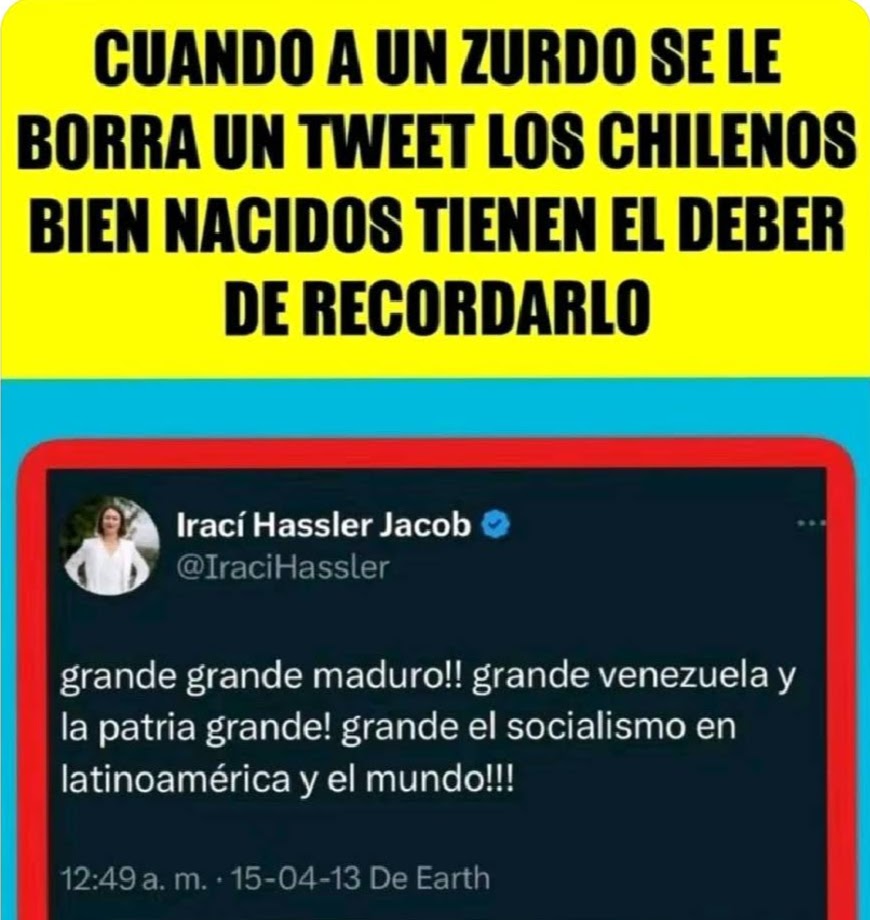 Jorge_Gomez62's tweet photo. Ya Sabe por quien NO tiene que votar como Alcalde para la Comuna de Santiago!!!! https://t.co/h4QJzAVq8K