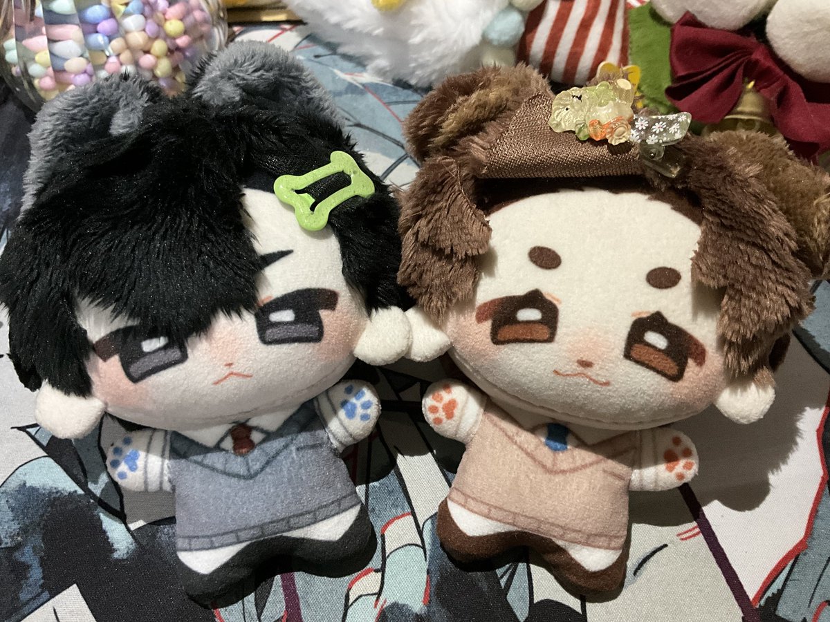 ChangZui4's tweet photo. #残次品
手作陆林棉花团子，萌物吃掉！！！🥺🥺🥺 https://t.co/arWfuKzGBR