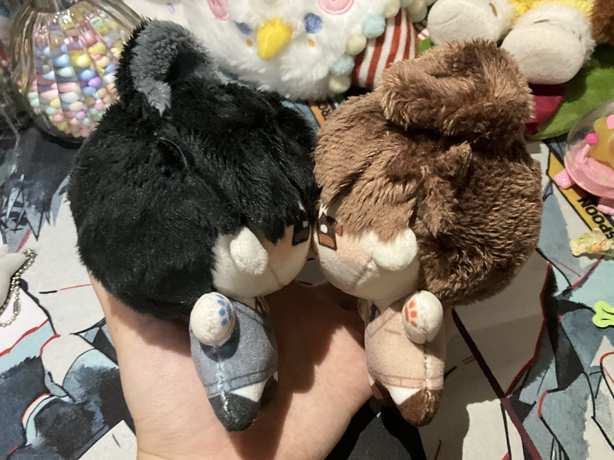 ChangZui4's tweet photo. #残次品
手作陆林棉花团子，萌物吃掉！！！🥺🥺🥺 https://t.co/arWfuKzGBR