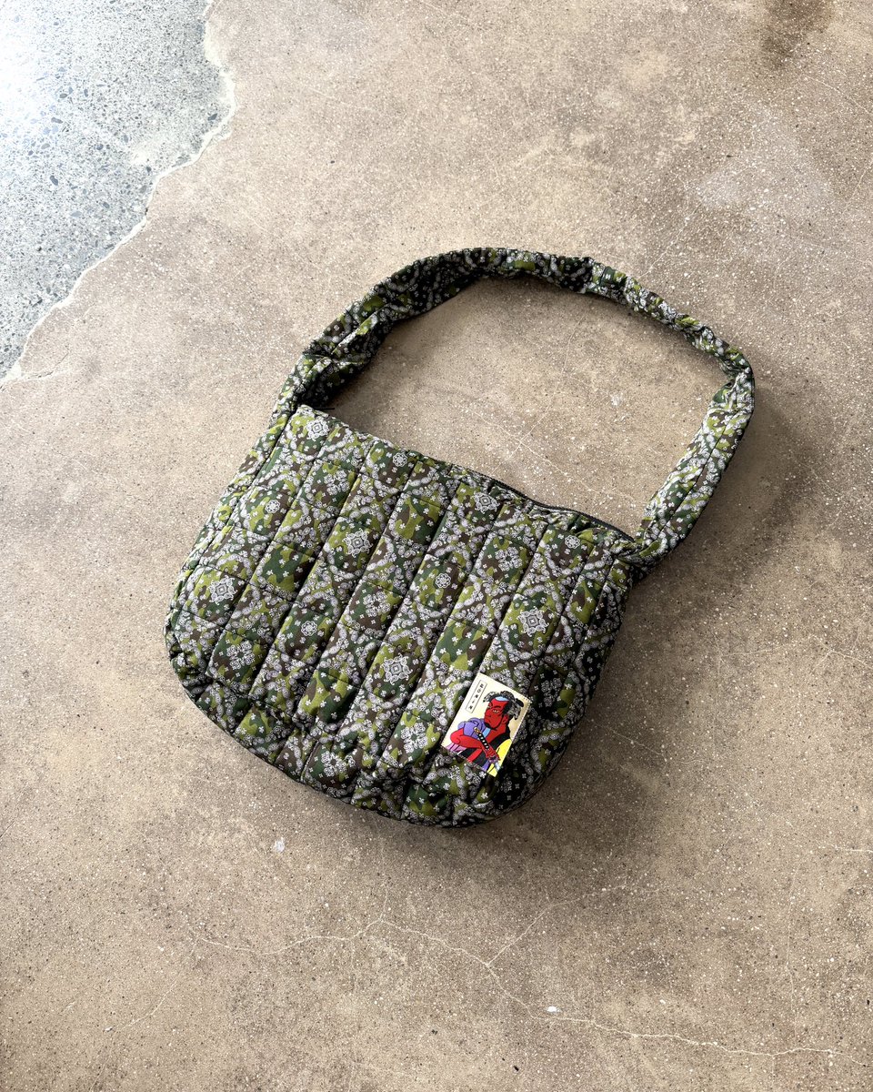 ronindivision's tweet photo. Rōnin Quilted Messenger Bag for Summer’24 https://t.co/95lzKxxnMm