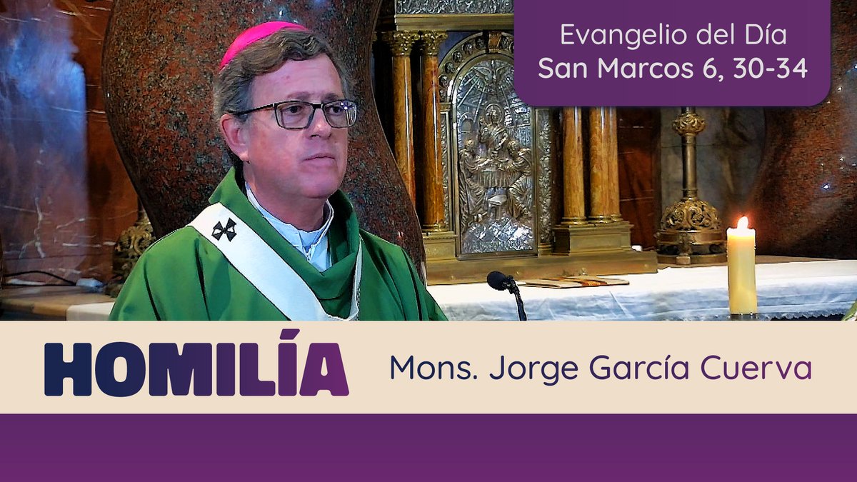 arzbaires's tweet photo. Compartimos la homilía del arzobispo Mons. Jorge García Cuerva del #21deJulio de 2024 en el Domingo XVI Tiempo Ordinario.

Evangelio del día
+ Evangelio de nuestro Señor Jesucristo según San Marcos 6, 30-34

Accediendo aquí: https://t.co/iyOiHYp9qg

#Homilía #JorgeGarcíaCuerva https://t.co/mbO3cPQ8n0