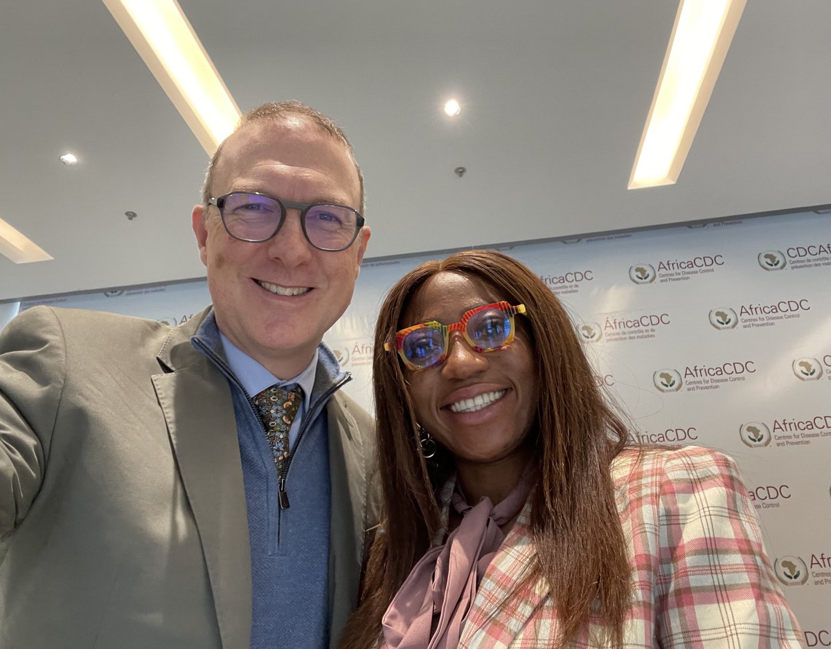 Sean Broomhead (@seanehna) on Twitter photo A week with the <a href="/AfricaCDC/">Africa CDC</a> team in Addis Ababa will inspire even the most cynical. Thank you, <a href="/kyengte2/">Kyeng Mercy</a> . You and your colleagues have a bold vision of #African health security and I'm thrilled with the role that #data has at the heart of it. <a href="/HISP_SA_/">Health Information Systems Program - South Africa</a> is here to support you. A week with the <a href="/AfricaCDC/">Africa CDC</a> team in Addis Ababa will inspire even the most cynical. Thank you, <a href="/kyengte2/">Kyeng Mercy</a> . You and your colleagues have a bold vision of #African health security and I'm thrilled with the role that #data has at the heart of it. <a href="/HISP_SA_/">Health Information Systems Program - South Africa</a> is here to support you.