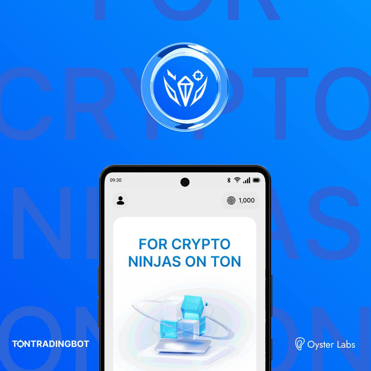 📱 Partnership Announcement: Oyster Labs and TonTradingBot 🤖 We are very  excited to announce our partnership with @TonTradingBot, the fastest  trading bot on the TON blockchain. With a user-friendly interface and  support