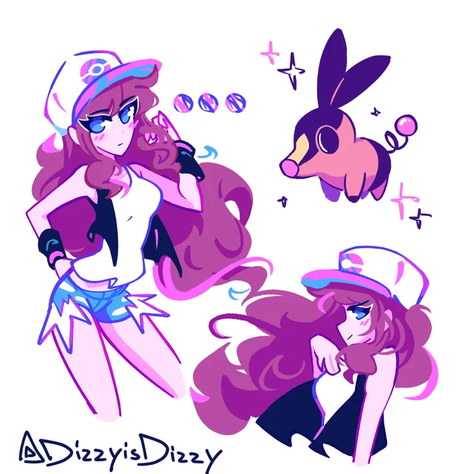 Hair down Hilda (5Variant) 
