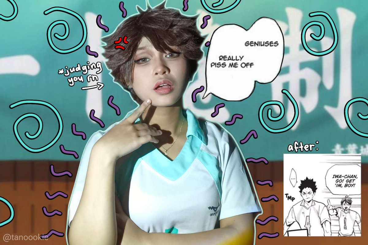 D3NDROUHS's tweet photo. Back from the dead for oikawa day 👑

#TheGreatTooru30th
#oikawa #oikawatooru
#及川徹生誕祭2024
#及川徹誕生祭2024 
#ハイキュー  #HQ
#ハイキューコスプレ https://t.co/VeZInek3vJ