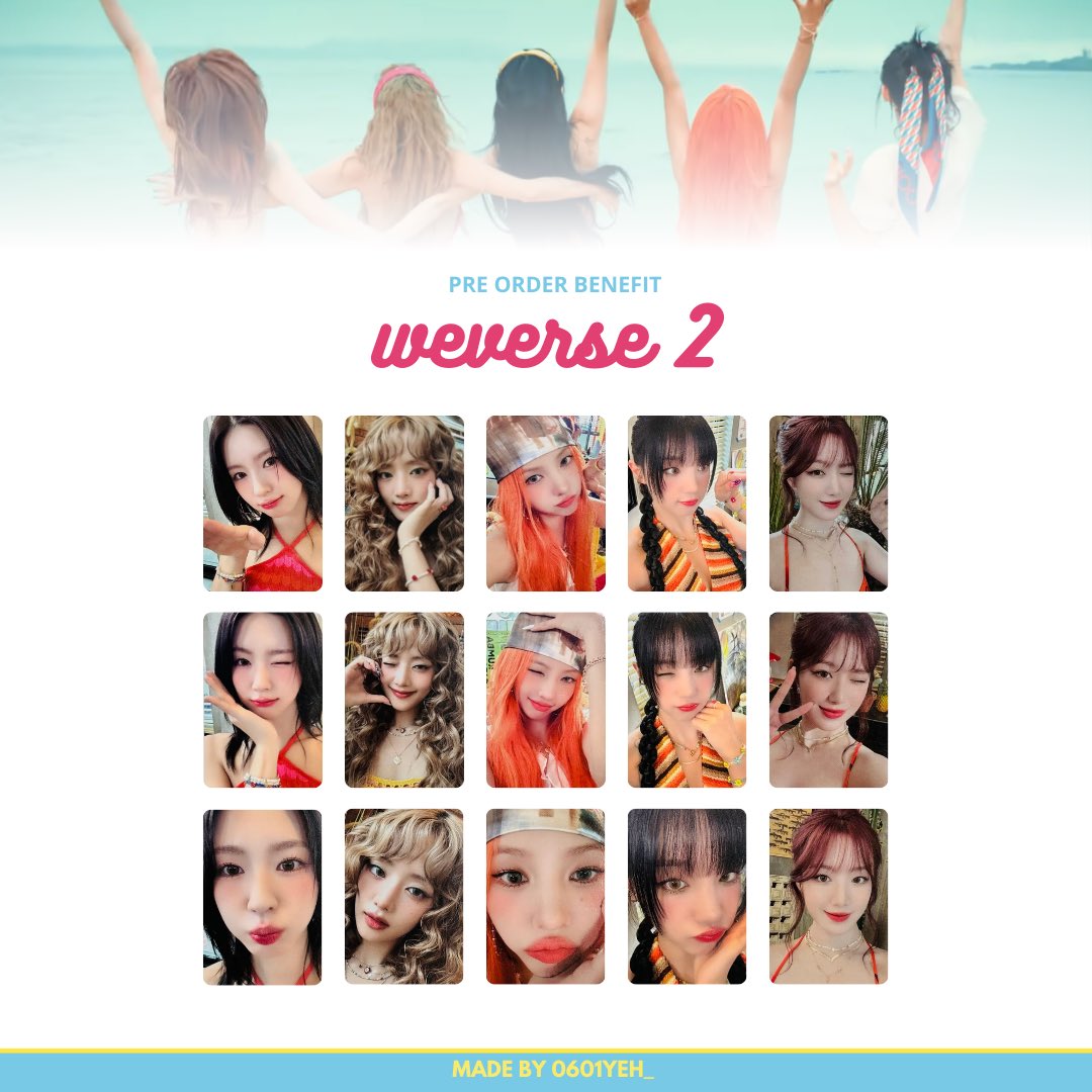 kumidayo___'s tweet photo. (G)I-DLE 7th Mini Album [I SWAY] template

KTOWN4U &amp; WEVERSE 2 

#GIDLE_I_SWAY #I_SWAY
#GIDLE #여자아이들

miyeon minnie soyeon yuqi shuhua 
미연 민니 소연 우기 슈 https://t.co/3xPxbNc9Ps