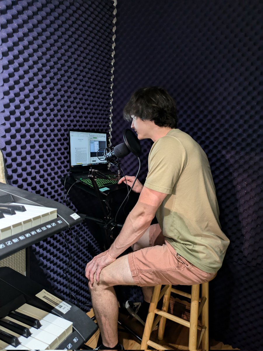 LisenbyAnnie's tweet photo. I spy with my little eye, an audiobook recording in progress.
Eeeeeeee!
I'm so excited to share this project!
#WritingCommunity #audiobook #3LN https://t.co/3pQ8pQH4aP