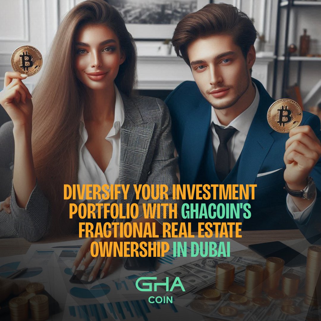 GHAEX_'s tweet photo. Diversify your investment portfolio with GhaCoin's fractional real estate ownership in Dubai. 

Earn consistent rental income and enjoy the benefits of property investment without the hassle.

Learn how you can get started!

#Dubai #RealEstate #GhaCoin https://t.co/pJe6p5t3LP