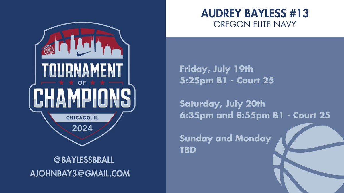 baylessbball's tweet photo. Excited for my last TOC!! Ready to compete 🔥 https://t.co/PlHCJaGWlr