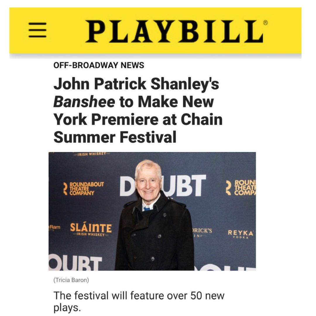 TICKETS ARE ON SALE! 

Check out: chaintheatre.org/summer-one-act… for the full line-up of all 50 shows! 

#johnpatrickshanley #chainfestival #chainoneacts #offbroadway #offbroadwayfestival #playbill #ticketsonsale #nytheatre #newyorktheatre #iheartny #ihearttheater