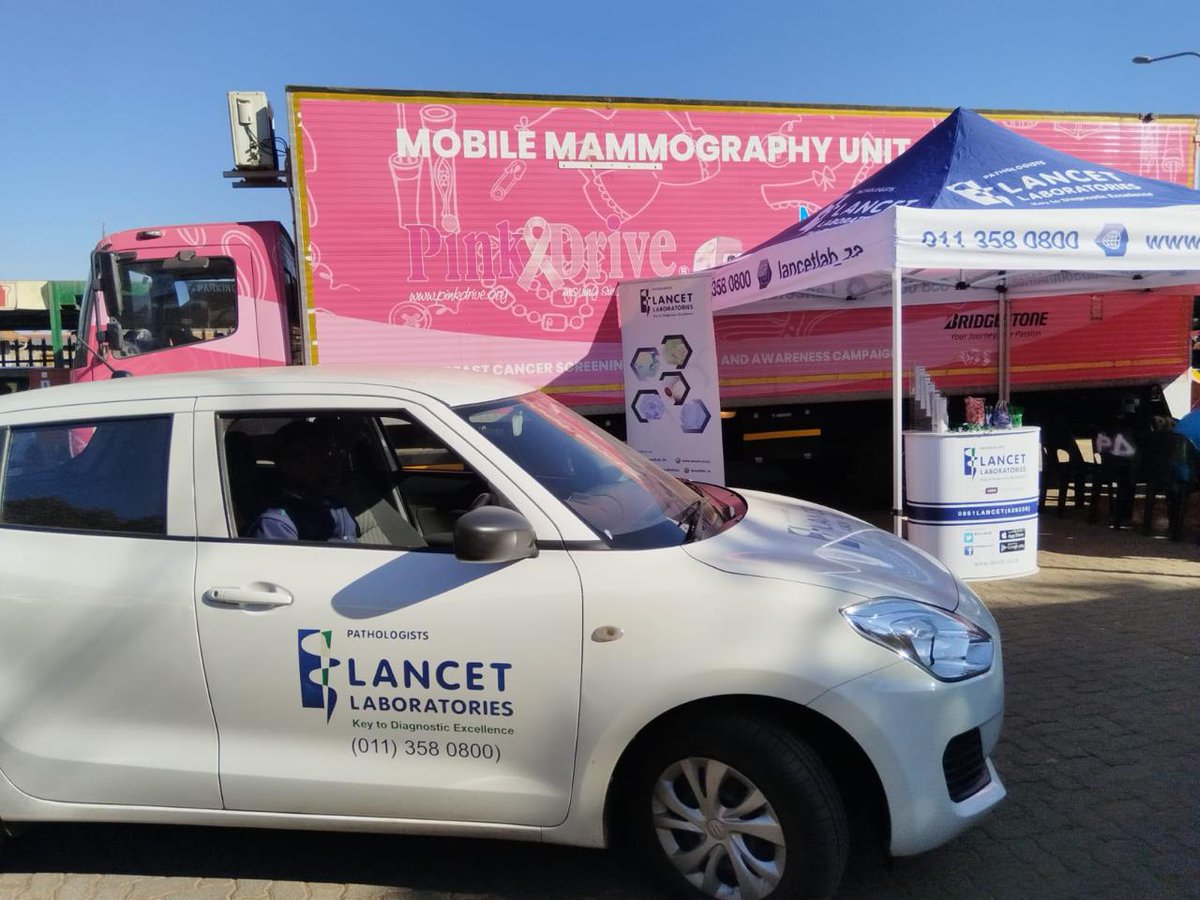 LancetLab_ZA's tweet photo. Lancet Lab @ Green Village Clinic, Soweto, Gauteng. In collaboration with Pink Drive, mammograms and Pap smears were provided to the women of the community.
#LancetLabCares
#LancetLabSiyakhathala
#LancetLabGeeOm
#LancetLabReaKgathala
#LancetLabSiyaninakekela https://t.co/5EOoipPzSz