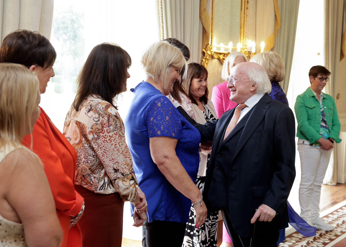 President of Ireland tweet media
