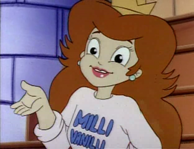 Mario Super Show Princess Toadstool Princess Toadstool Is Holding Out