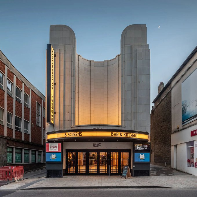 therightram's tweet photo. Hey folks, The Bromley Picturehouse is being shut down and locals like me, are trying to save it, @savebromleyph 

Every purchase of my wife's art-print goes toward helping the staff and hopefully saving the art-deco building. 

I'd love your support <3
https://t.co/1LRmcZNl0b https://t.co/Gm8dYUXIpx