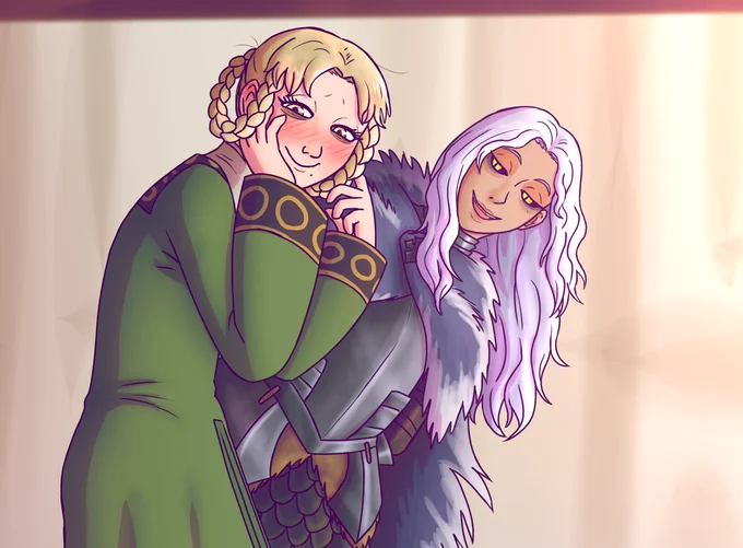 2 Zorayas commissions I did