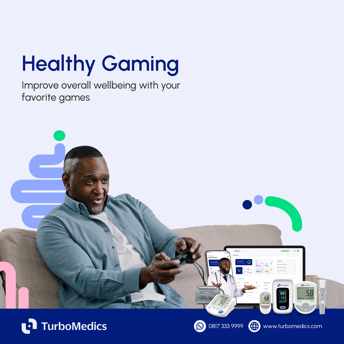 Turbomedics's tweet photo. Engage in some brain-boosting fun!
Playing games regularly can enhance memory, problem-solving skills, and mental clarity. Play your way to better health!
#HealthyLifestyle #GameTherapy #TurboMedics #WellnessGoals https://t.co/Ot5rJptf4K