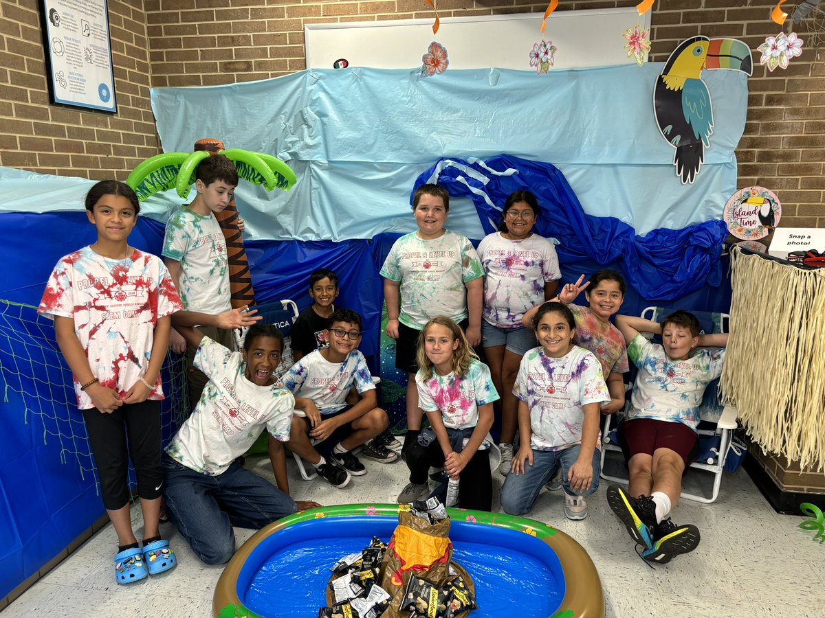 Our Falcons were bursting with excitement about the <a href="/PropelLevel/">LCPS PROPEL & Level Up</a> STEM camp! Such amazing projects! Well done! <a href="/ForestGroveES/">Forest Grove ES</a>
