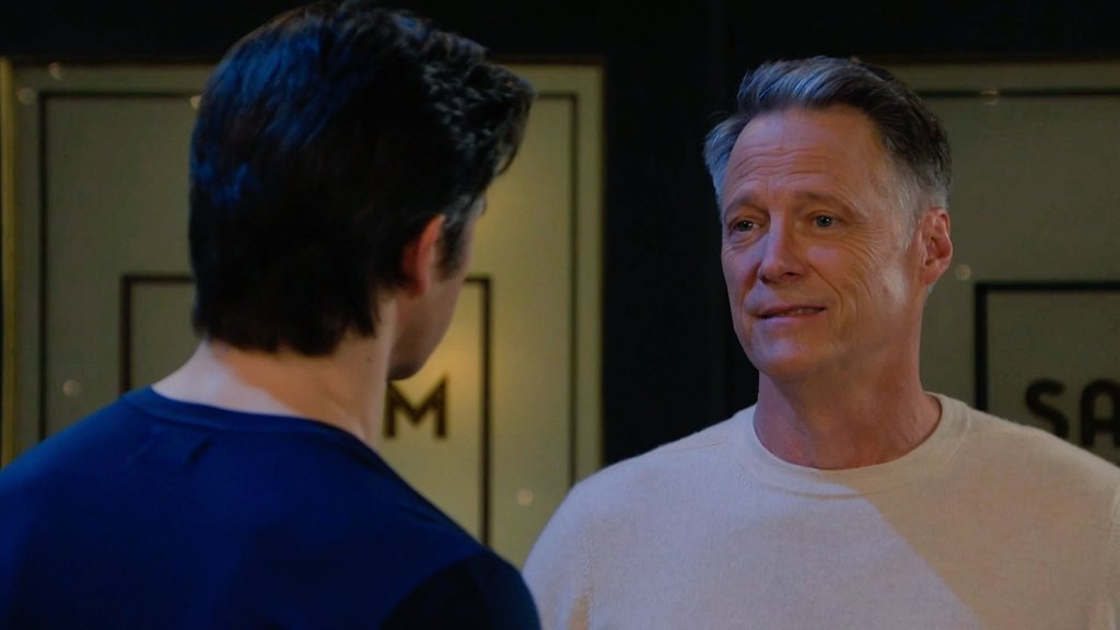 brianne1017's tweet photo. Jack points out that both Xander & Gwen did okay after their disaster wedding - after all, they blackmailed the Spectator away from Jack & Jennifer. Jack starts to walk away, but Xander says, "Take it back." #Days #Xack #XackAttack @PaulTelfer @matthew_ashford https://t.co/BnmGeZSV0n