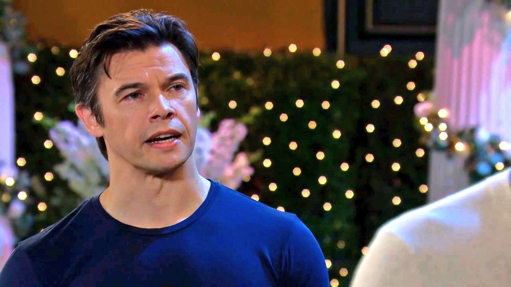 brianne1017's tweet photo. Jack points out that both Xander & Gwen did okay after their disaster wedding - after all, they blackmailed the Spectator away from Jack & Jennifer. Jack starts to walk away, but Xander says, "Take it back." #Days #Xack #XackAttack @PaulTelfer @matthew_ashford https://t.co/BnmGeZSV0n