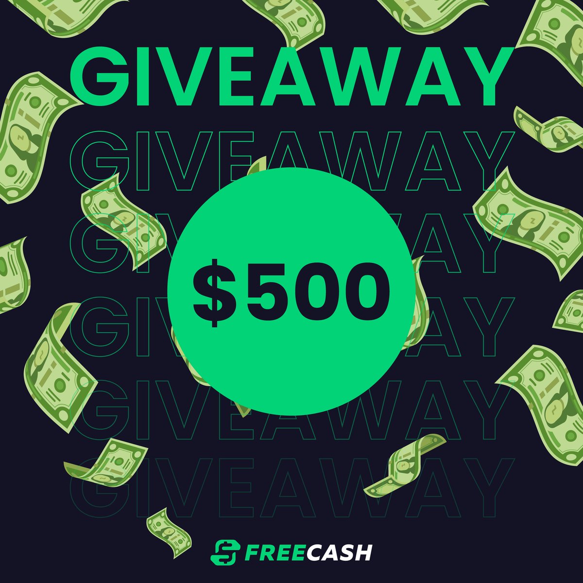 freecashcom's tweet image. Let’s get this weekend started! 💪💸
🚨HUGE GIVEAWAY🚨

For a chance to win $500:
💚 repost &amp;amp; follow
💬 comment your freecashID

Rolling on Monday! Good luck 🍀