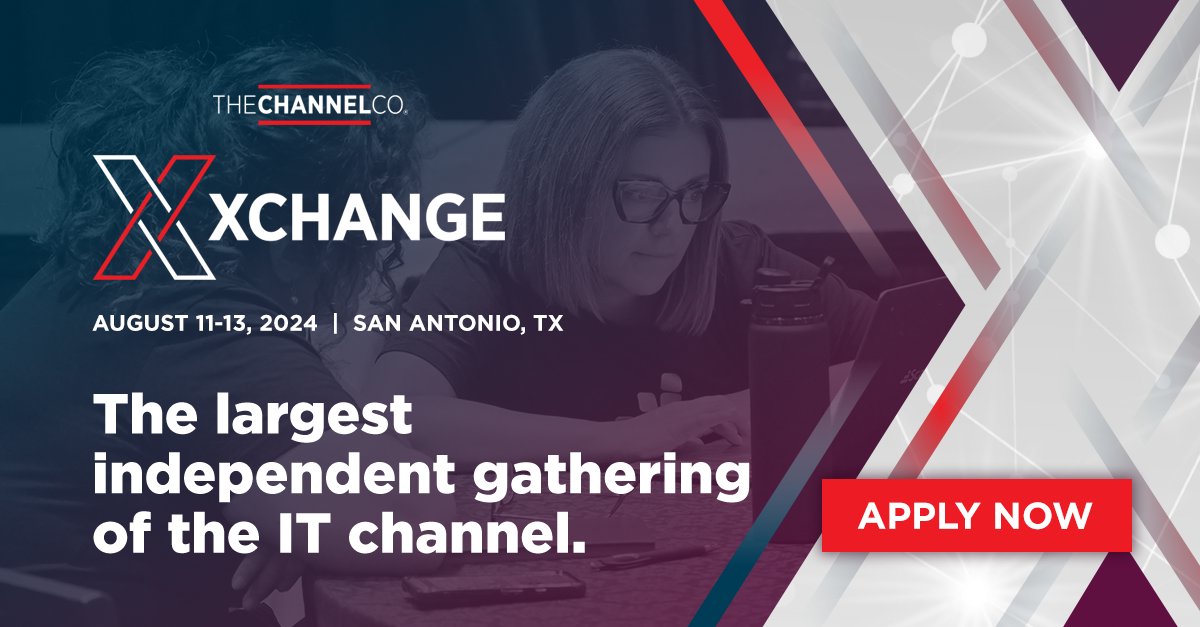 EC_Meghan's tweet photo. Attend XChange August — a can’t-miss event designed to help IT pros build connections, deepen tech knowledge, and expand business opportunities in the channel. 🚀 #xchange 

Apply to be our hosted guest and stay ahead of the IT industry curve. 
➡️ https://t.co/reBYKpb7Kb https://t.co/EnVcBjTUhU
