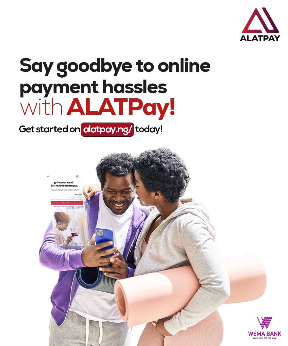 kayzywizzzy's tweet photo. Say goodbye to payment hassles, Receive payments with ease via bank transfer, Debit Cards and USSD with Wema #Alatpay
Register now on https://t.co/820NIl2k64 to get startedπ https://t.co/fKj3j0Opuu