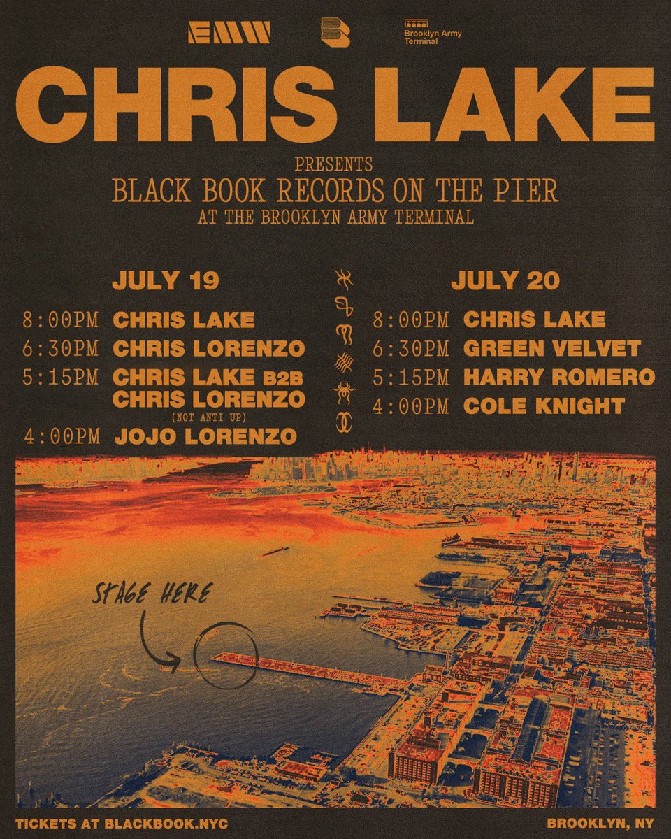 chrislake's tweet photo. Updated set times. See you soon! https://t.co/n9EI4j1gtm