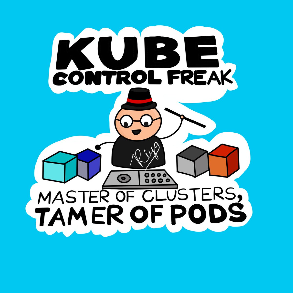 RiyaJawandhiya's tweet photo. Are you the master of clusters and the tamer of pods? 🎛️👨‍🎤
Get your hands on our exclusive sticker that perfectly captures your Kubernetes expertise! Perfect for your laptop or anywhere you want to show off your skills! 💻✨
#Kubernetes #KubeControlFreak #TechStickers #TechGifts https://t.co/1d9XWTO0fm