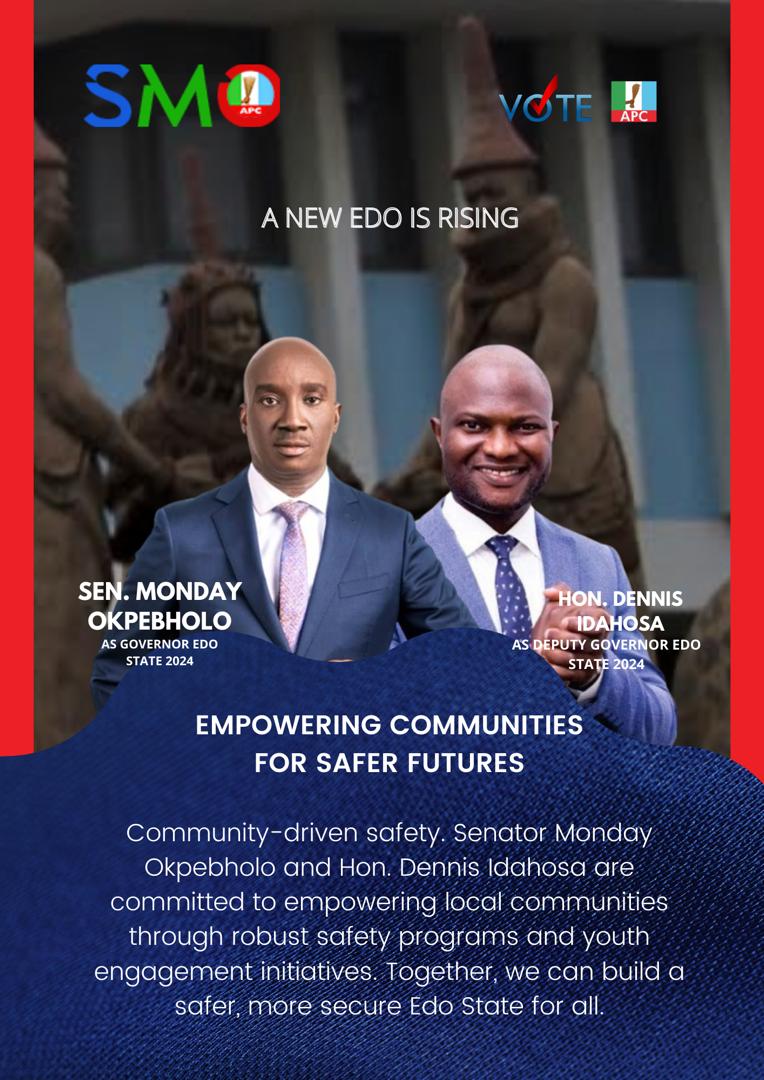 HarunaBraimoh1's tweet photo. Empowering Communities for Safer Futures.
Community-driven safety. SMO/DENCO are committed to empowering local communities through robust safety programs and youth engagement initiatives. Together, we can build a safer, more secure Edo
#MondayForGovernor
#EdoYouth https://t.co/wDToQoPmxh