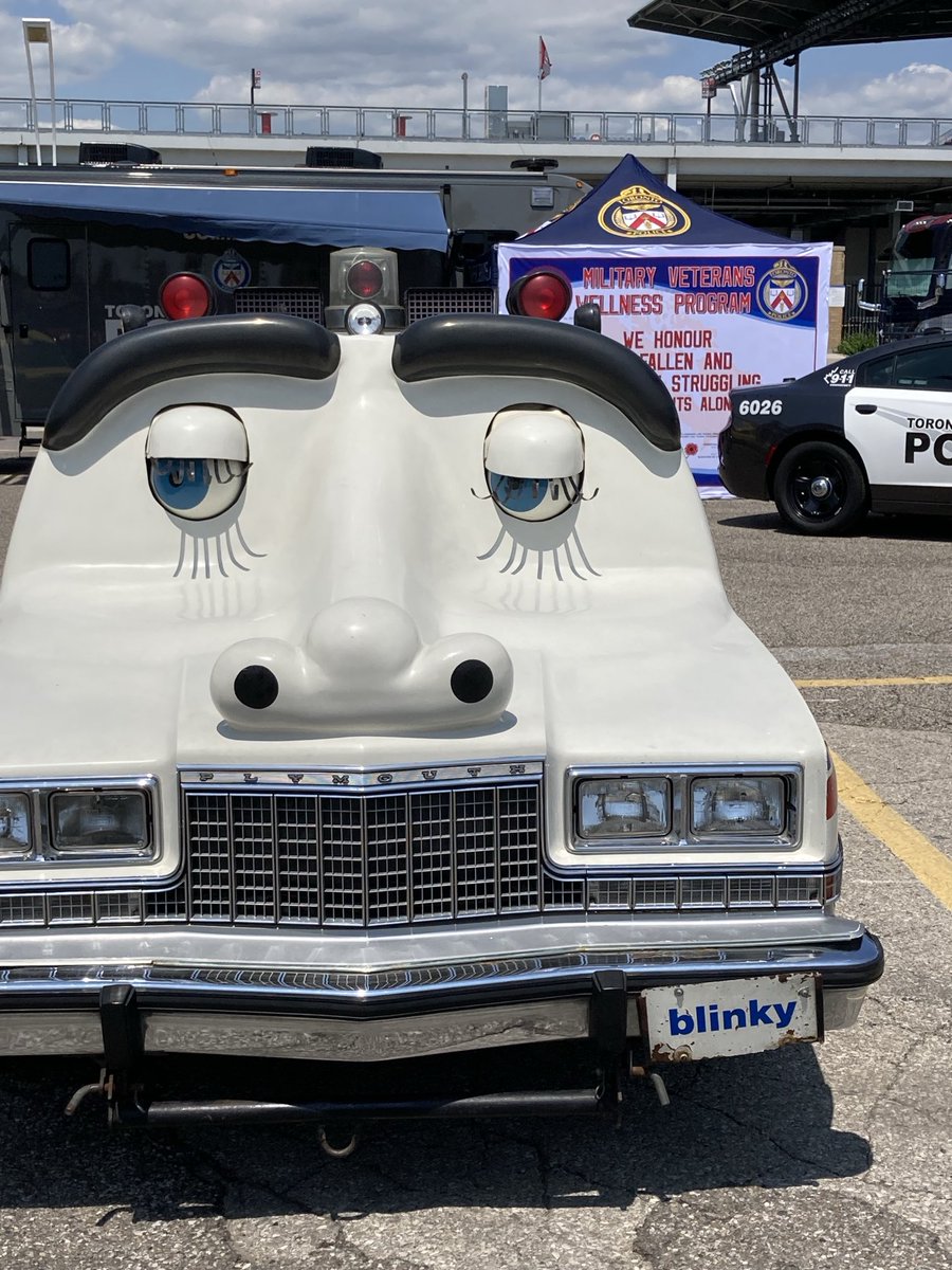 The stuff of childhood nightmares “Blinky” at the Toronto Indy car race