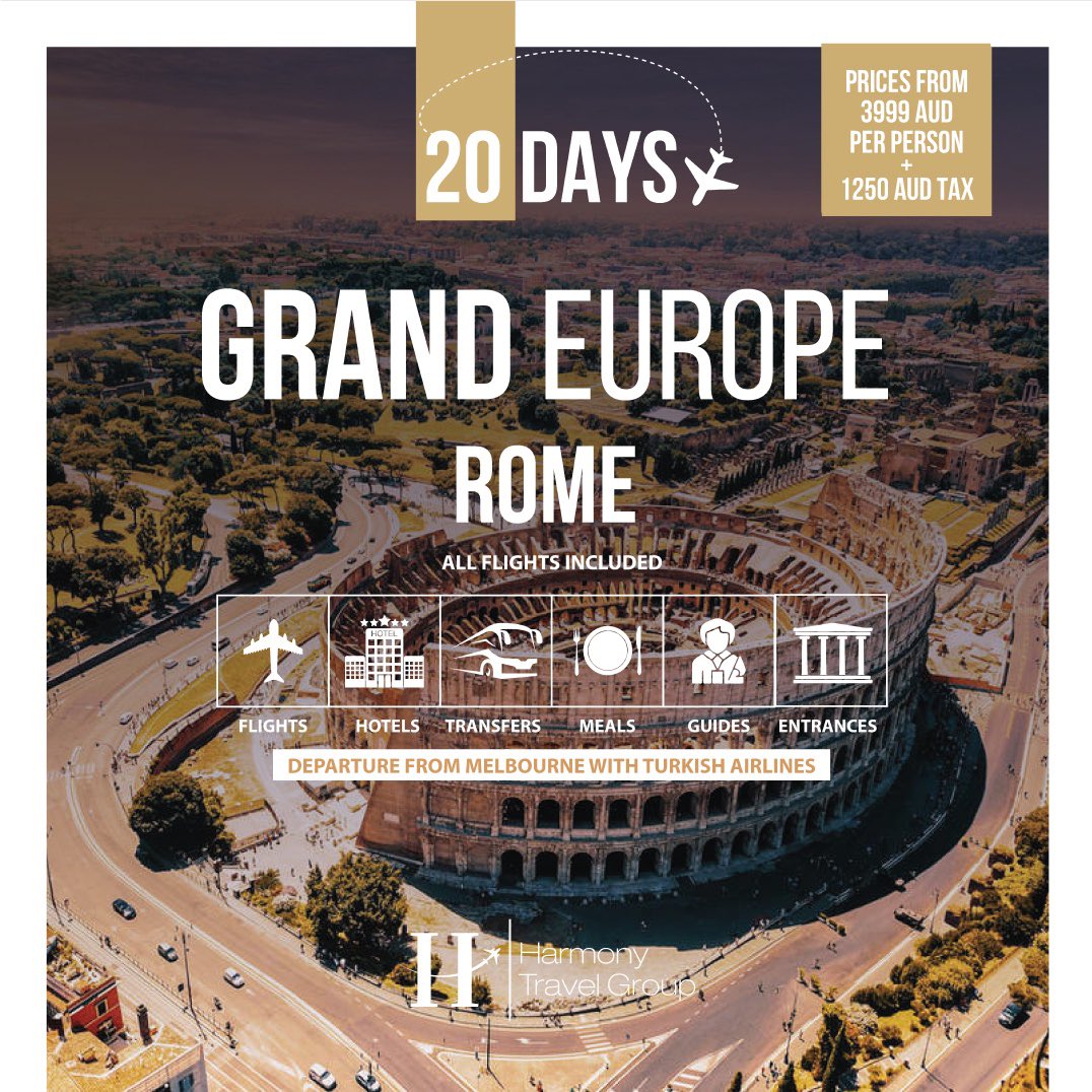 The perfect day to discover the legendary Rome! Ancient history, delicious food and unforgettable views... 🇮🇹🏛️🍝✨

 #Rome #Travel #AnticRome #lifetravel