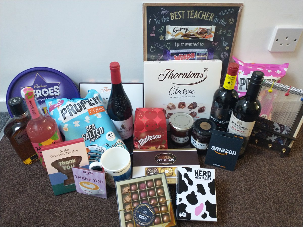 TheWilmAcad's tweet image. A big thank you to Class 10 parents for your support throughout the year and your thoughtful and generous gifts this week... I&apos;ve been really spoilt! - Mr Hughes 🎁 #ChooseTheWilmAcad #Year4 #Class10