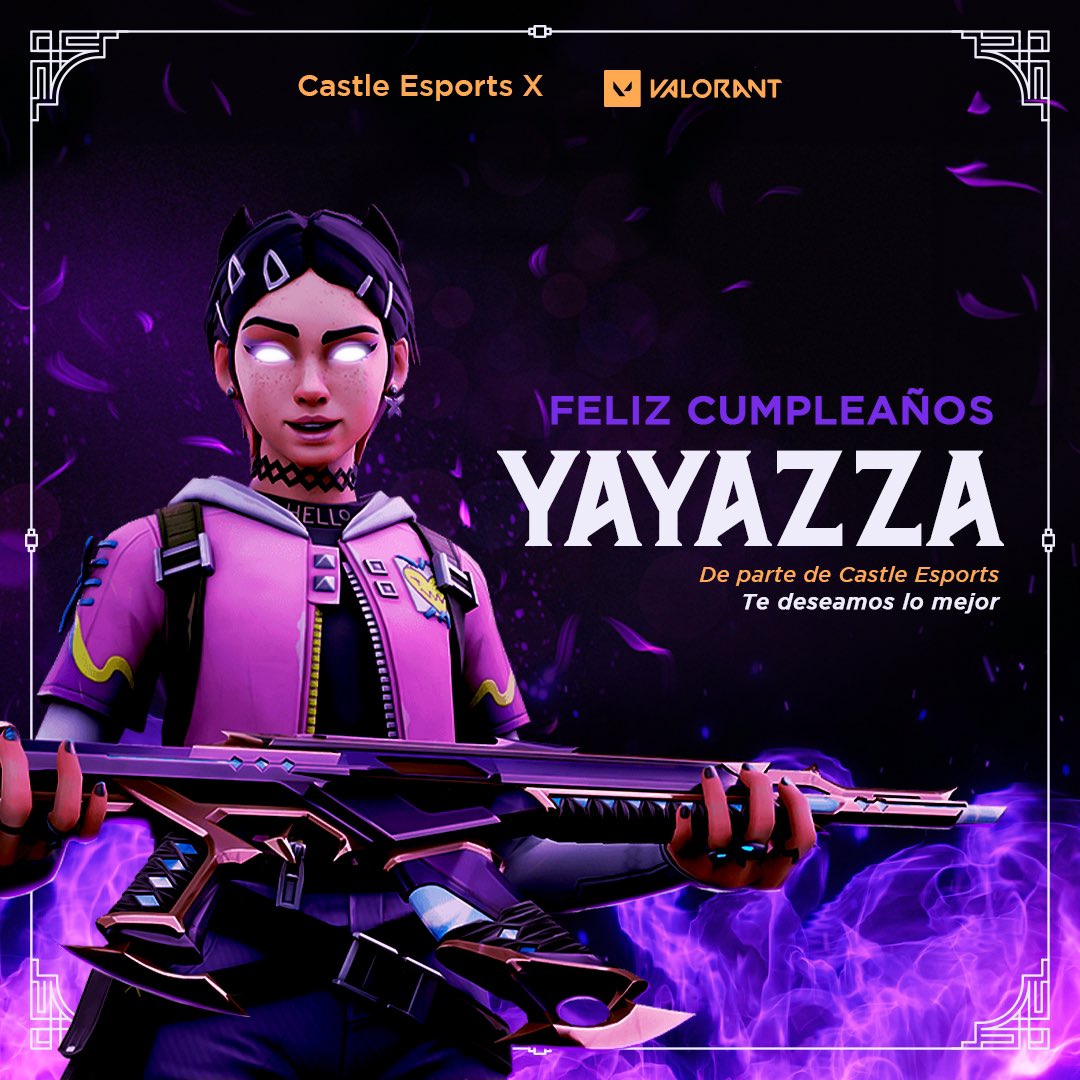 Feliz cumpleaños <a href="/yayazza0/">Yayazza</a> 🏰🏰🔥
Algún día dejarás de jugar Harbor
Pásala bien, siempre el ánimo del equipo 🫶🏻