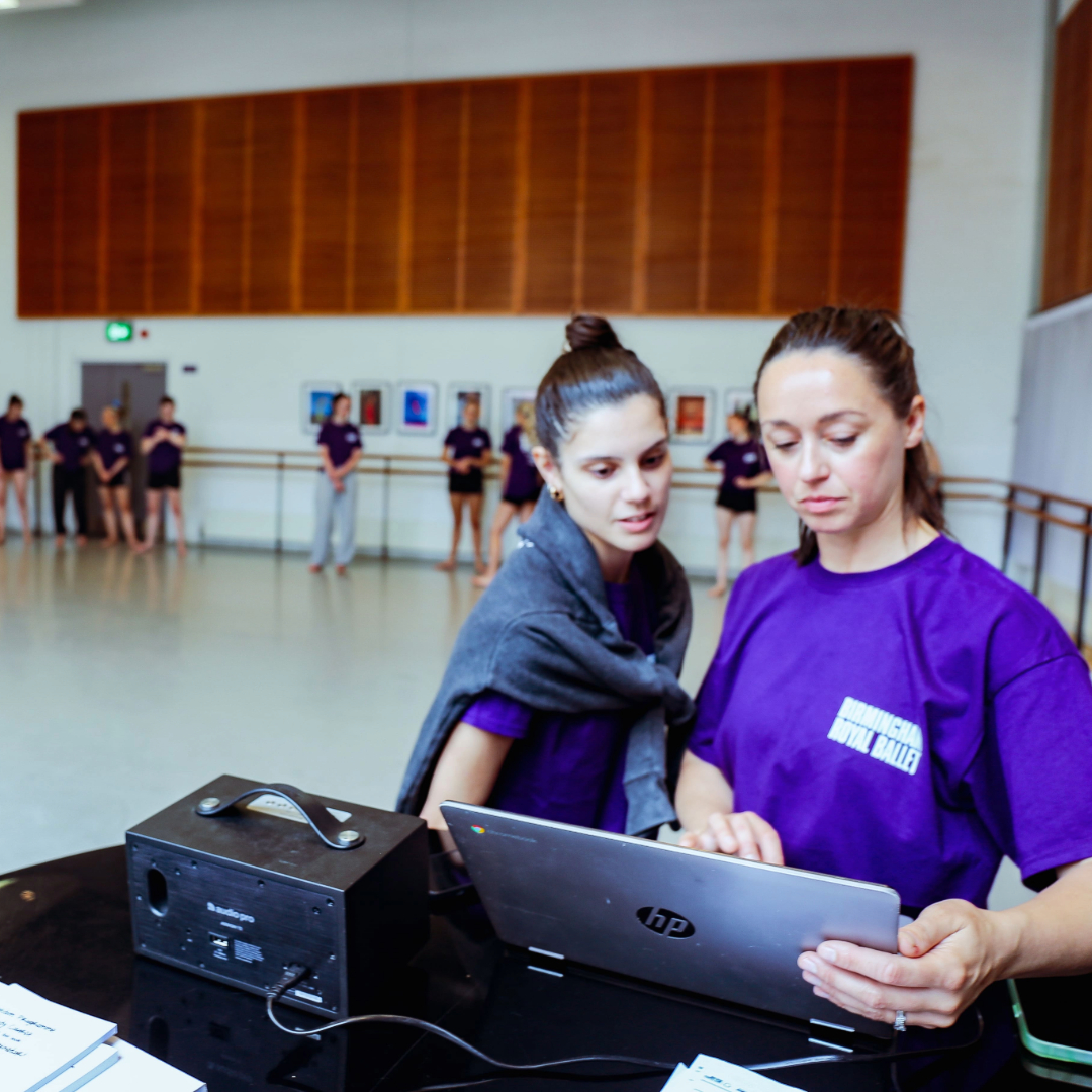 BRB's tweet photo. Rehearsals have started with students from @performers_coll for a brand-new work for the 2024 edition of Birmingham Weekender festival 🤩

Inspired by themes from our new ballet Luna, the performance will take place at the Bullring on Saturday 24 August. 

See you there! https://t.co/IeuMFjeLyJ