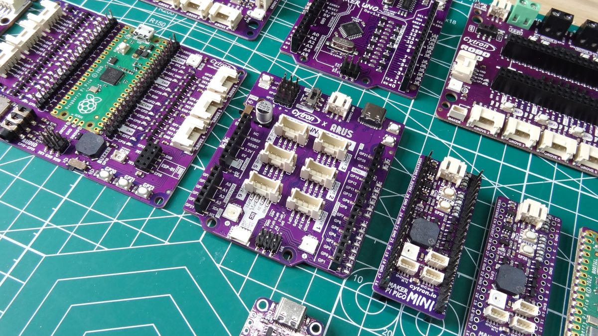 tomshardware's tweet photo. Cytron Maker Uno RP2040 Review: Budget-focused board https://t.co/InbI4OPKWm https://t.co/viyO2kyw2x