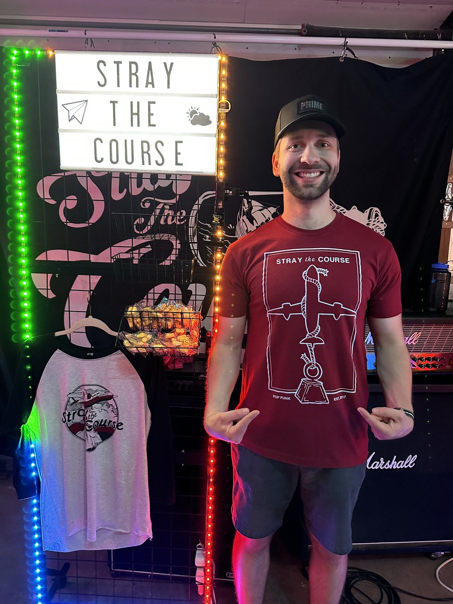 straythecourse's tweet photo. We’ll have a whole merch setup at DSGP with shirts, coasters, stickers, pins, you name it.
Come say hi 5:15-6:45! https://t.co/ipsdp8TVob