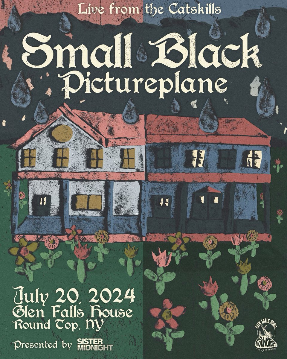 Tomorrow, upstate NY at the Glen Falls House. Small Black &amp; Pictureplane. LIVE.