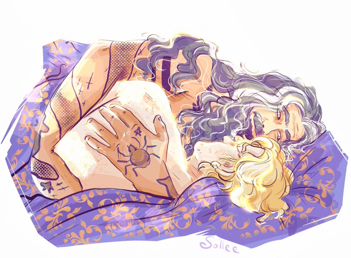 SolleeSoll's tweet photo. His sunshine 🌅 #OFMDfanart #OFMD #OurFlagMeansDeath https://t.co/K89HRjaHFR