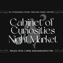 teawitchie's tweet photo. Tonight is the Cabinet of Curiosities Night Market! It runs from 7 to 11pm at The Alberta Aviation Museum. All ages, free entry.

Hope to see you there!
https://t.co/i4AVdaTqYQ https://t.co/wvi8ZlTChz