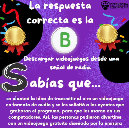 Defensoría de las Audiencias Radio IPN 95.7 FM tweet media