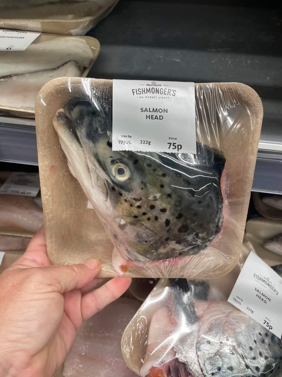 Why pay £4.89 for a BigMac when you could have 6 “sustainably pharmed, responsibly sourced, <a href="/rspcaassured/">RSPCA Assured</a>”, deformed salmon heads?

Warning: may contain diesel and infectious diseases.